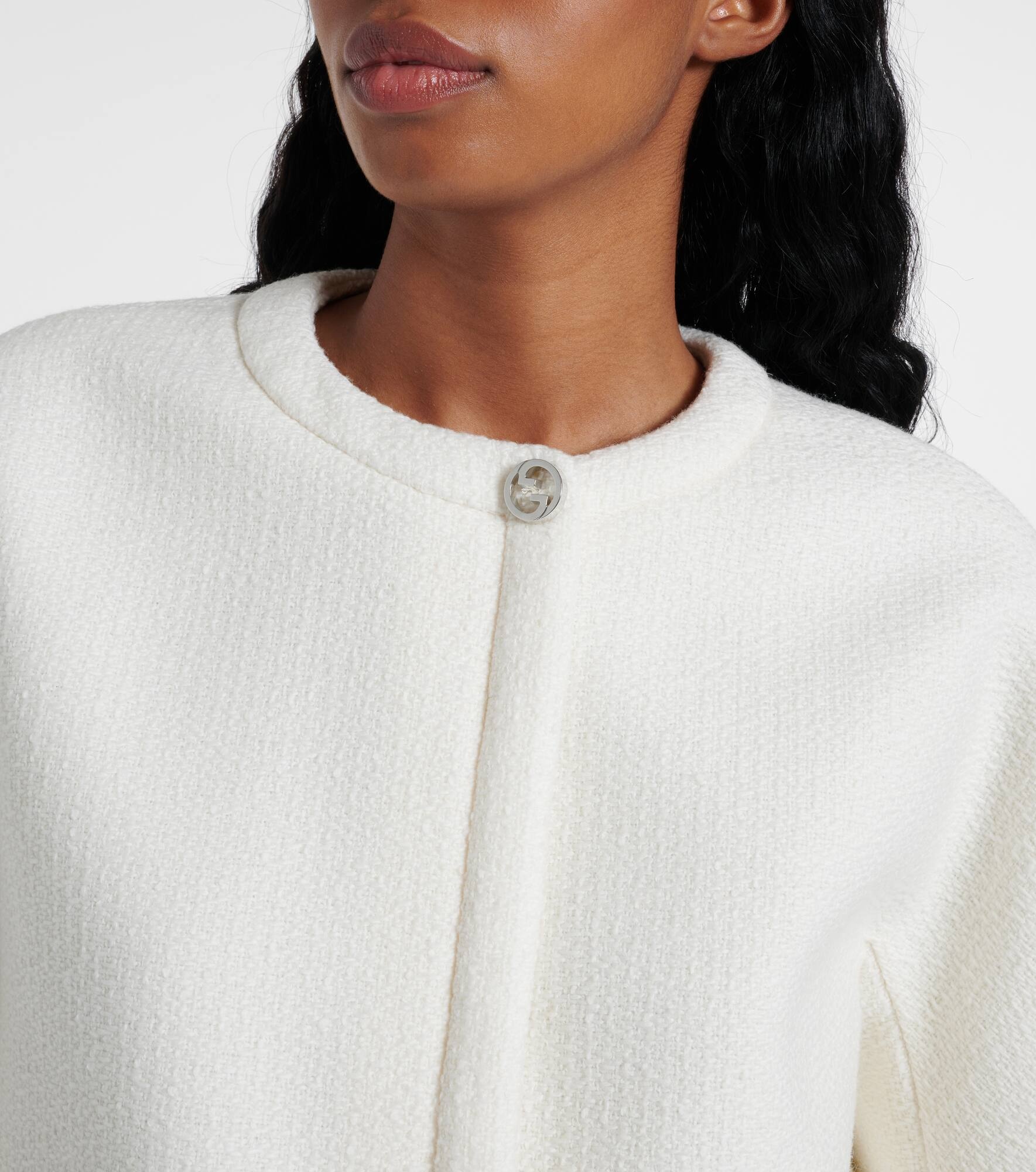 Interlocking G wool-blend bouclé jacket - 4