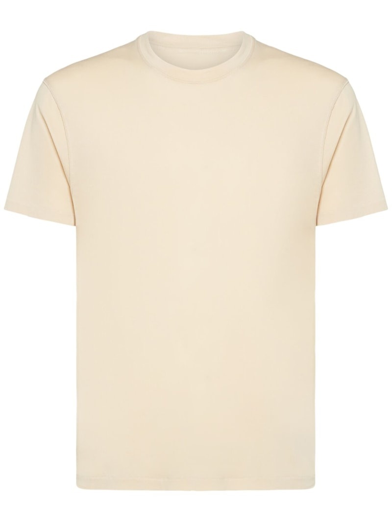 Lyocell & cotton t-shirt - 1