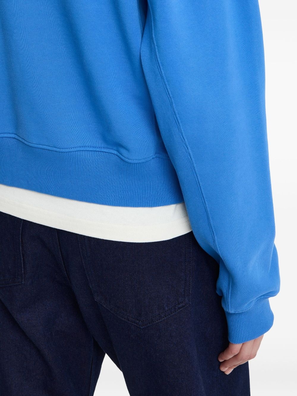 logo-embroidered hoodie - 4