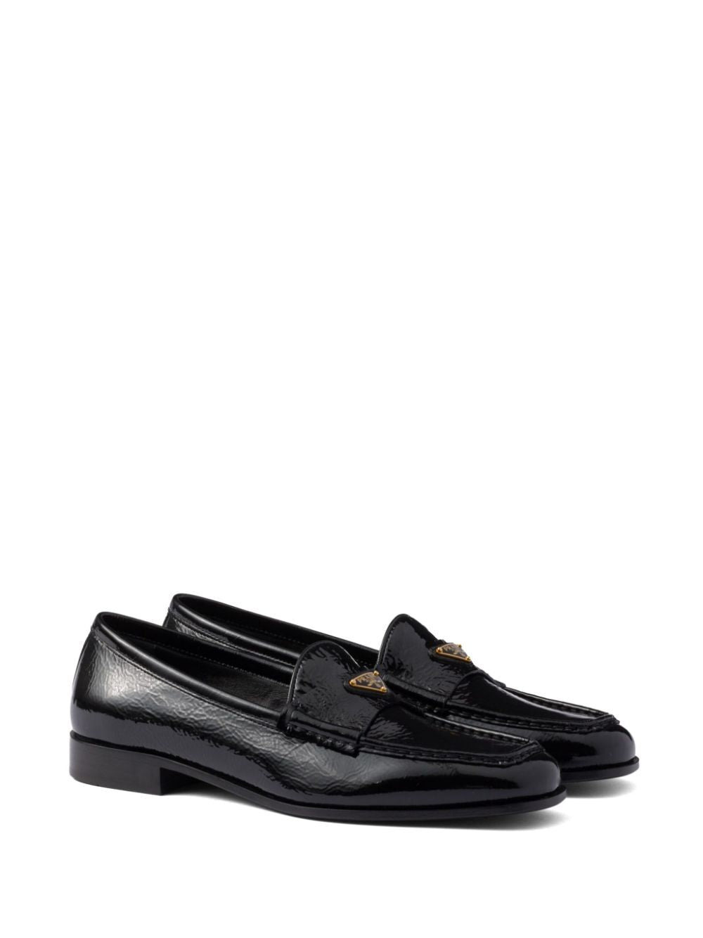 Prada Women Patent Leather Loafers - 3