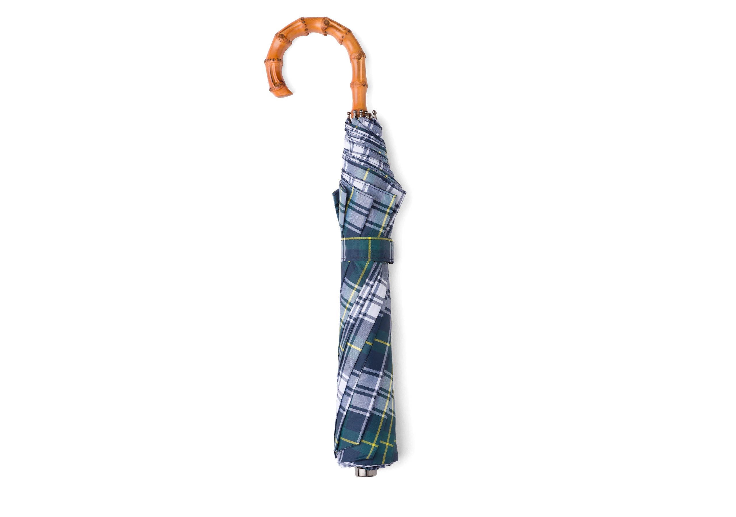 Telescopic umbrella
Tartan Whangee Handle White - 1