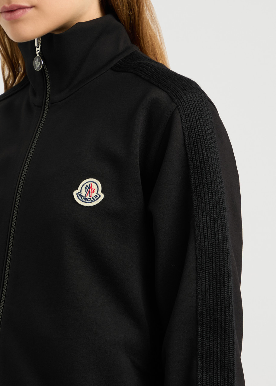 Logo stretch-jersey sweatshirt - 5