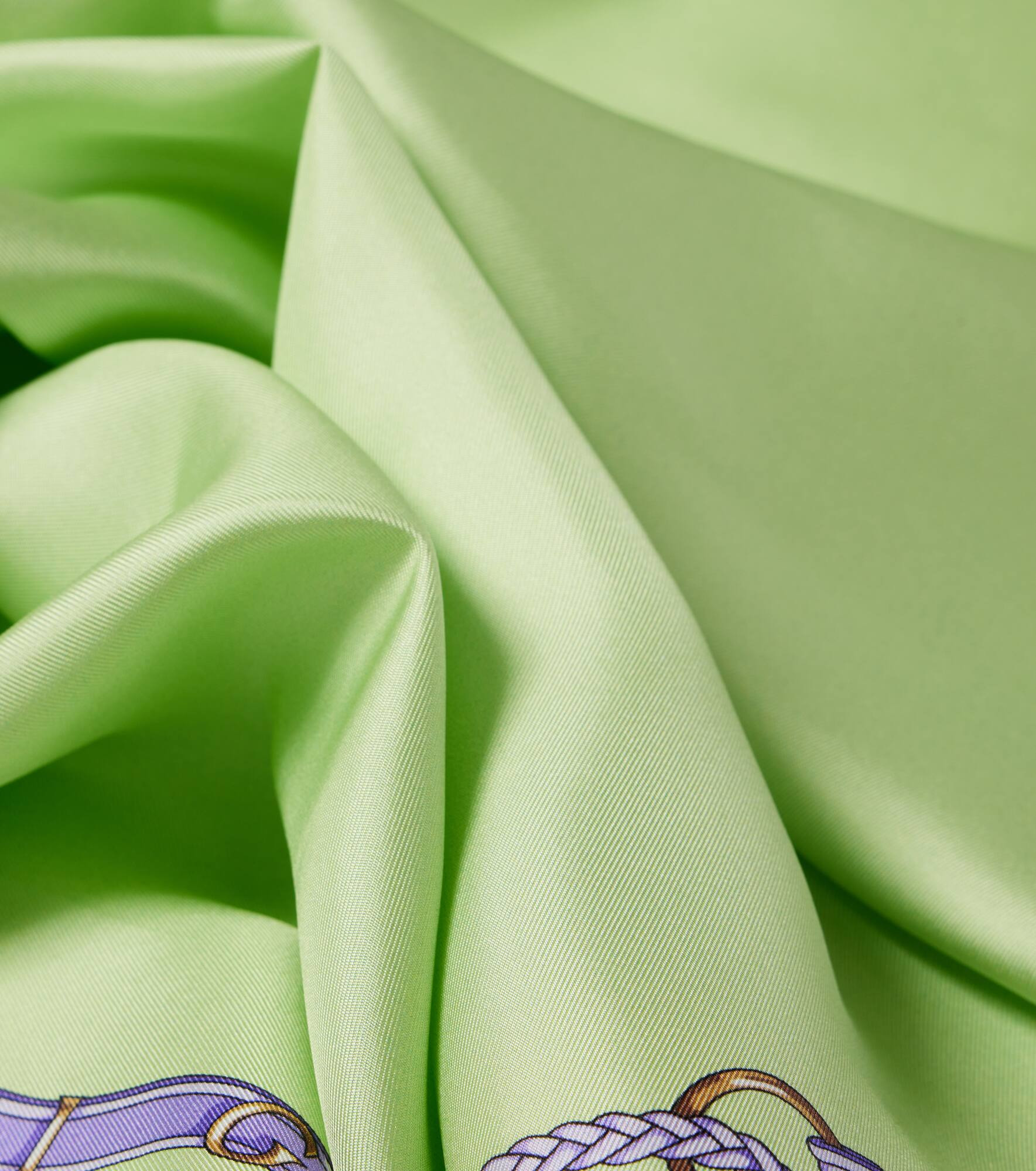 Printed silk scarf - 3