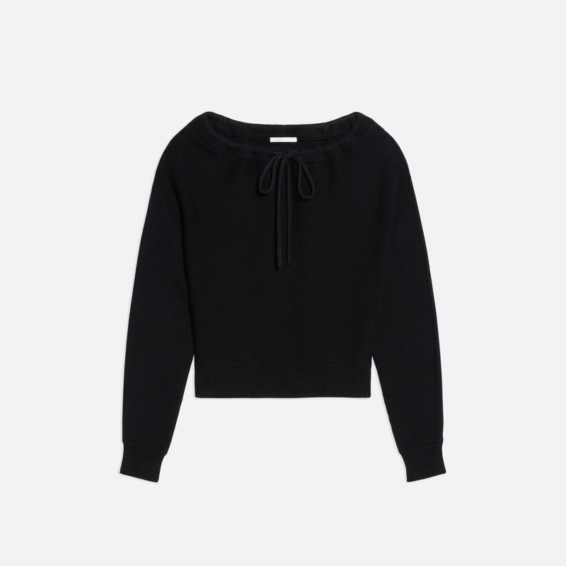 RUCHED DOLMAN SLEEVE SWEATER 1