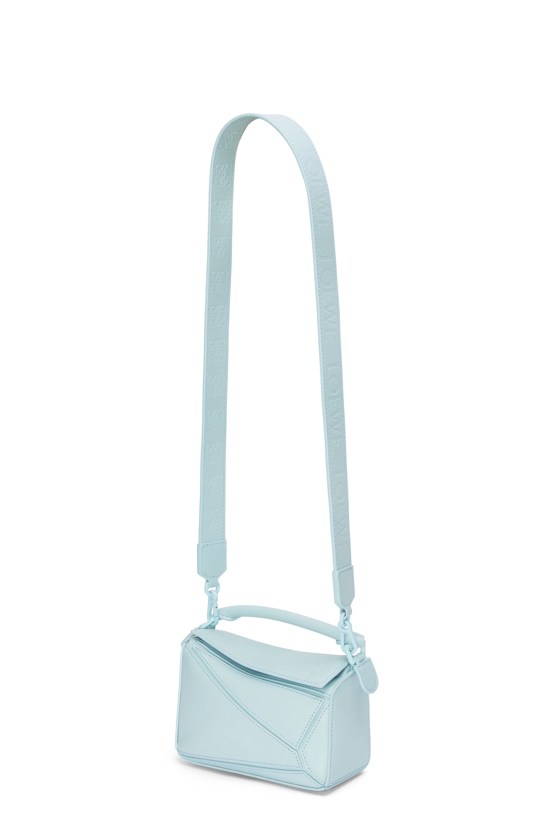 Mini Puzzle bag in satin calfskin - 6