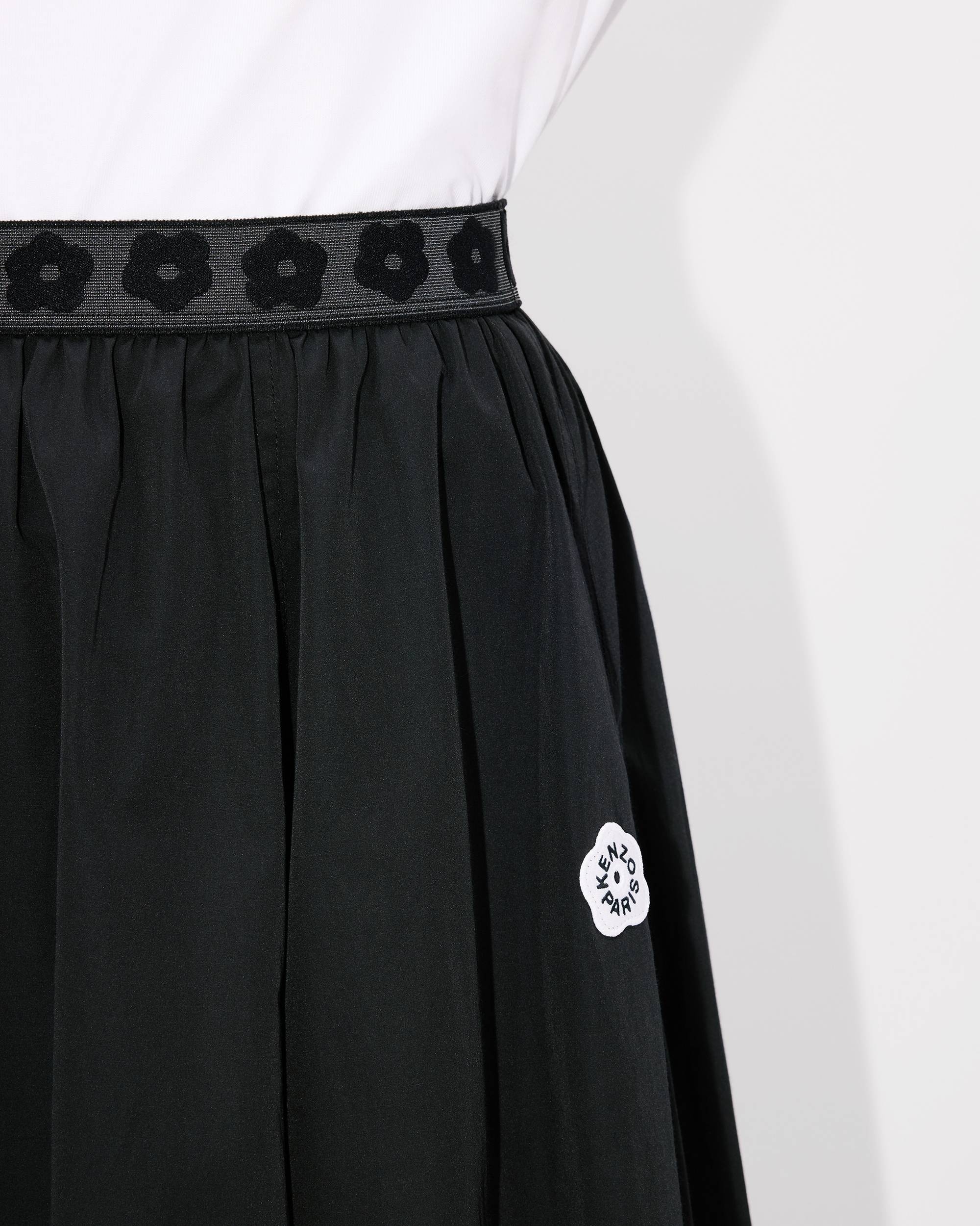 'Boke Flower 2.0' short skirt in technical cotton - 6