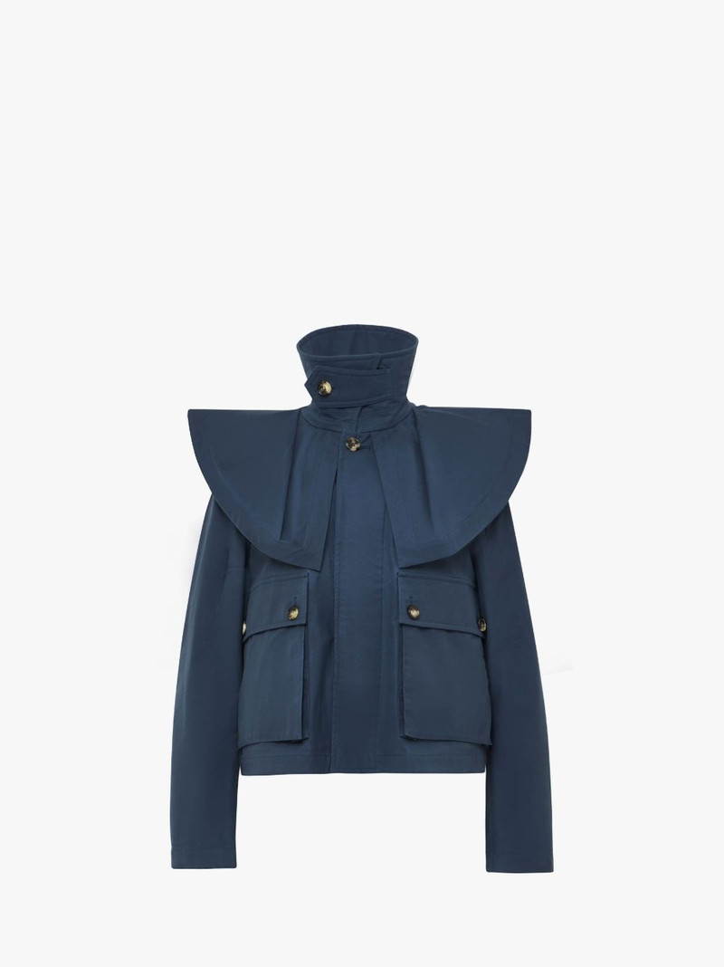 OVERSIZED COLLAR TRENCH JACKET 1