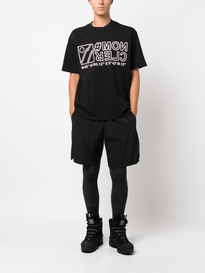 Moncler Grenoble logo-print cotton T-shirt outlook