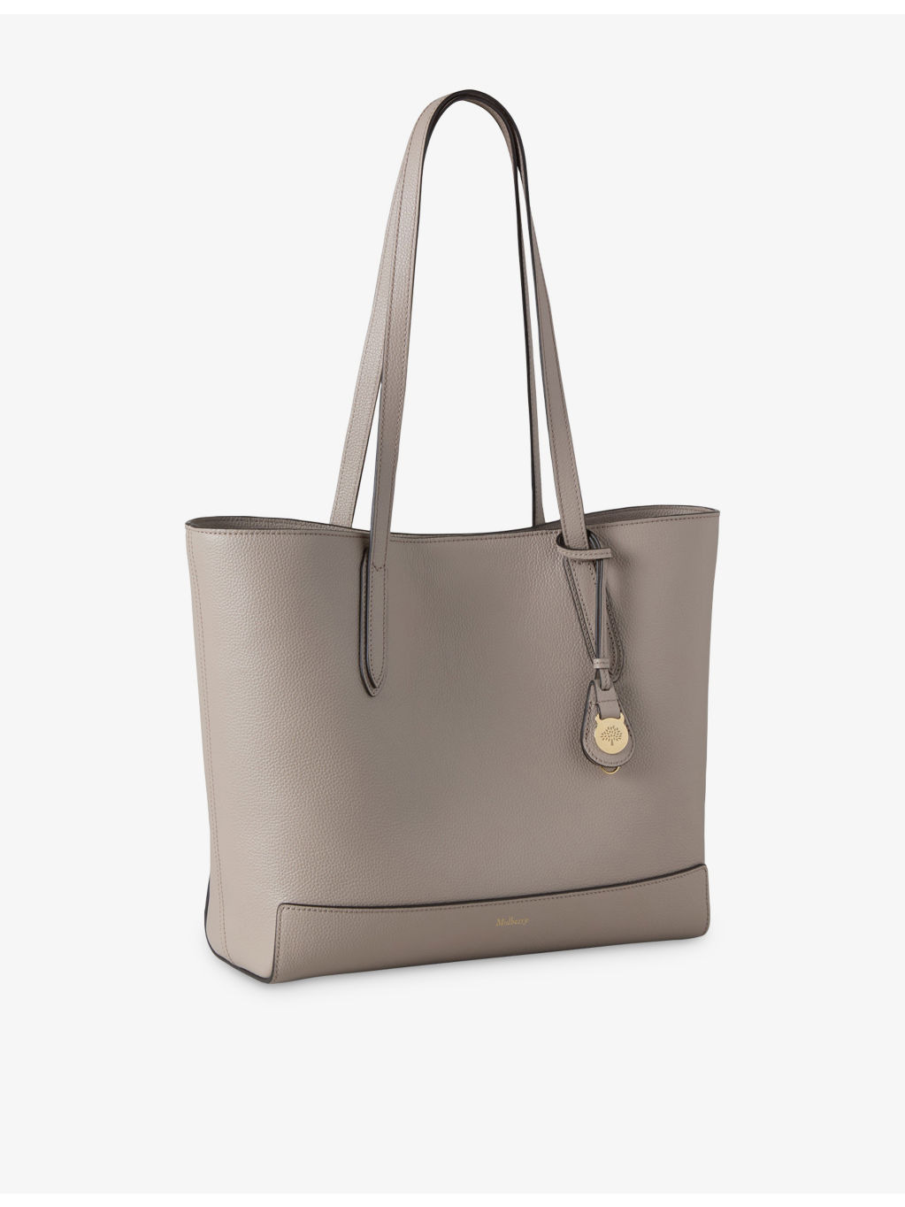 East West Leather Shopper Bag - 5