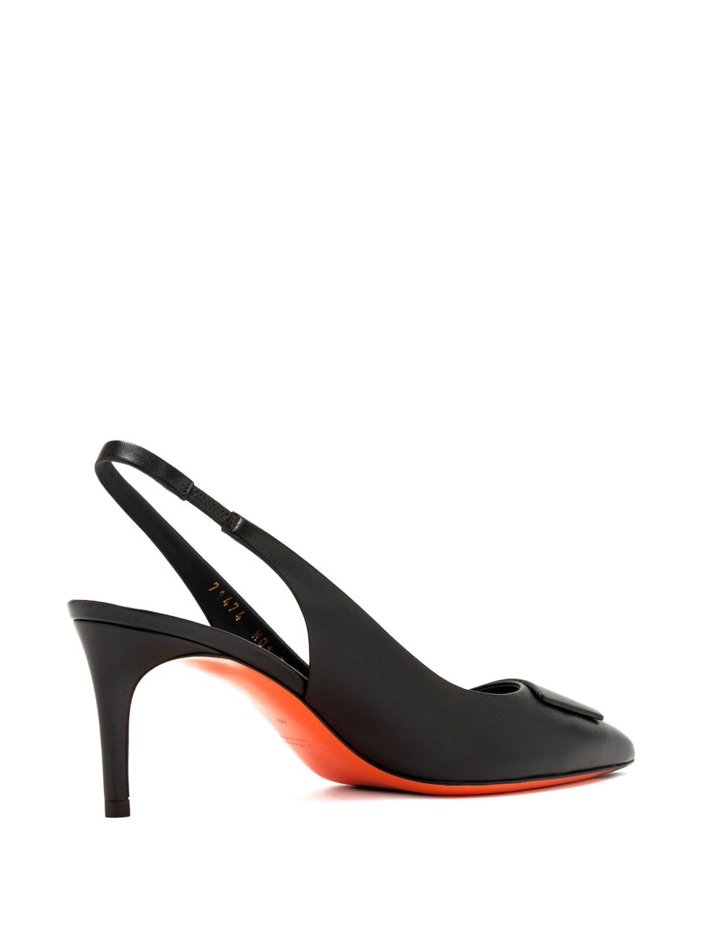 65mm slingback leather pumps - 2