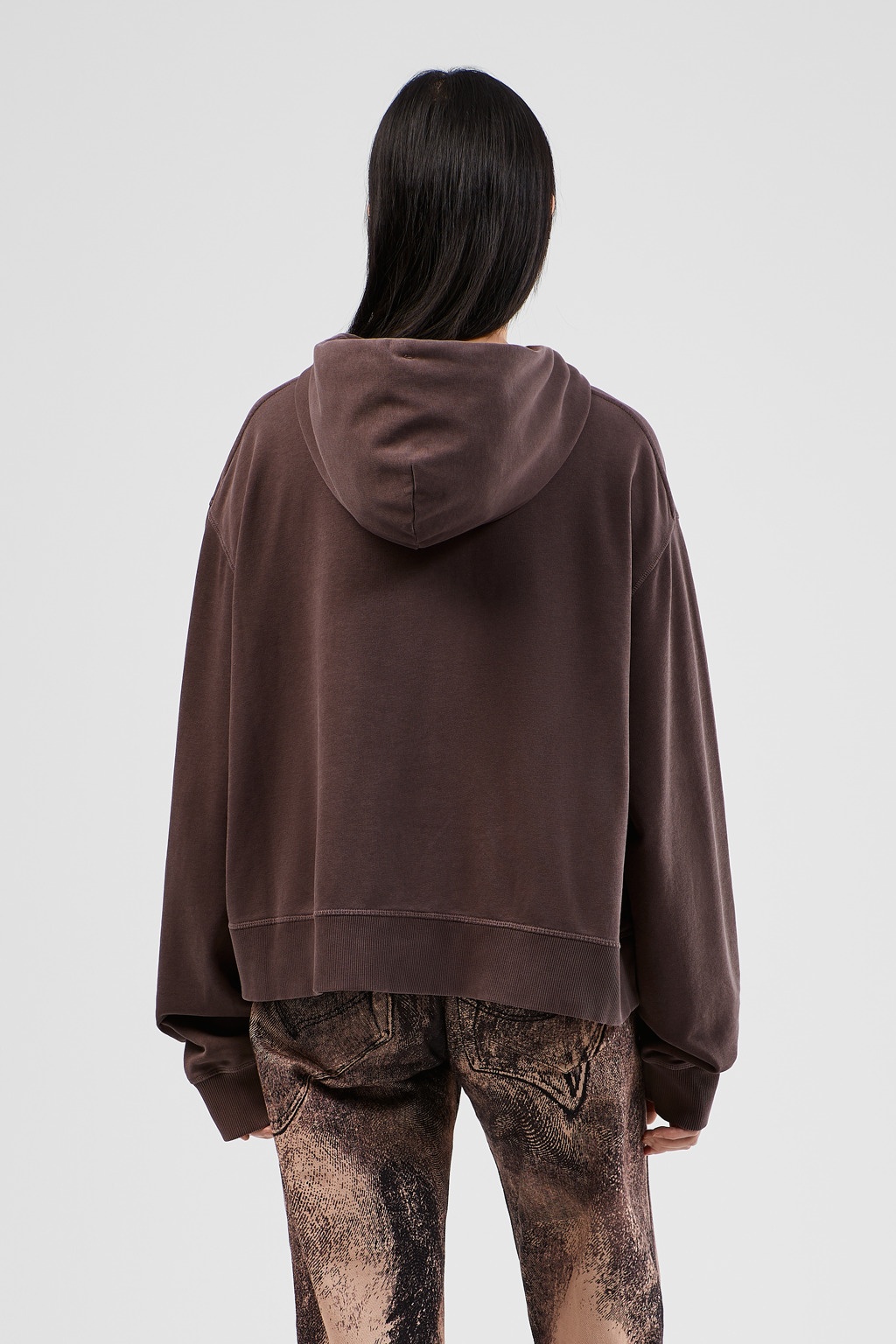 Dusty Brown Organic Cotton Hoodie - 3