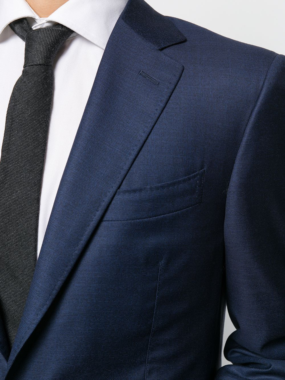single-breasted blazer - 5