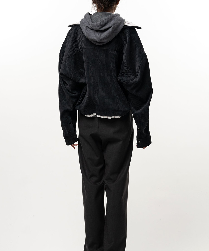Cropped Triple Layered Shirt 13