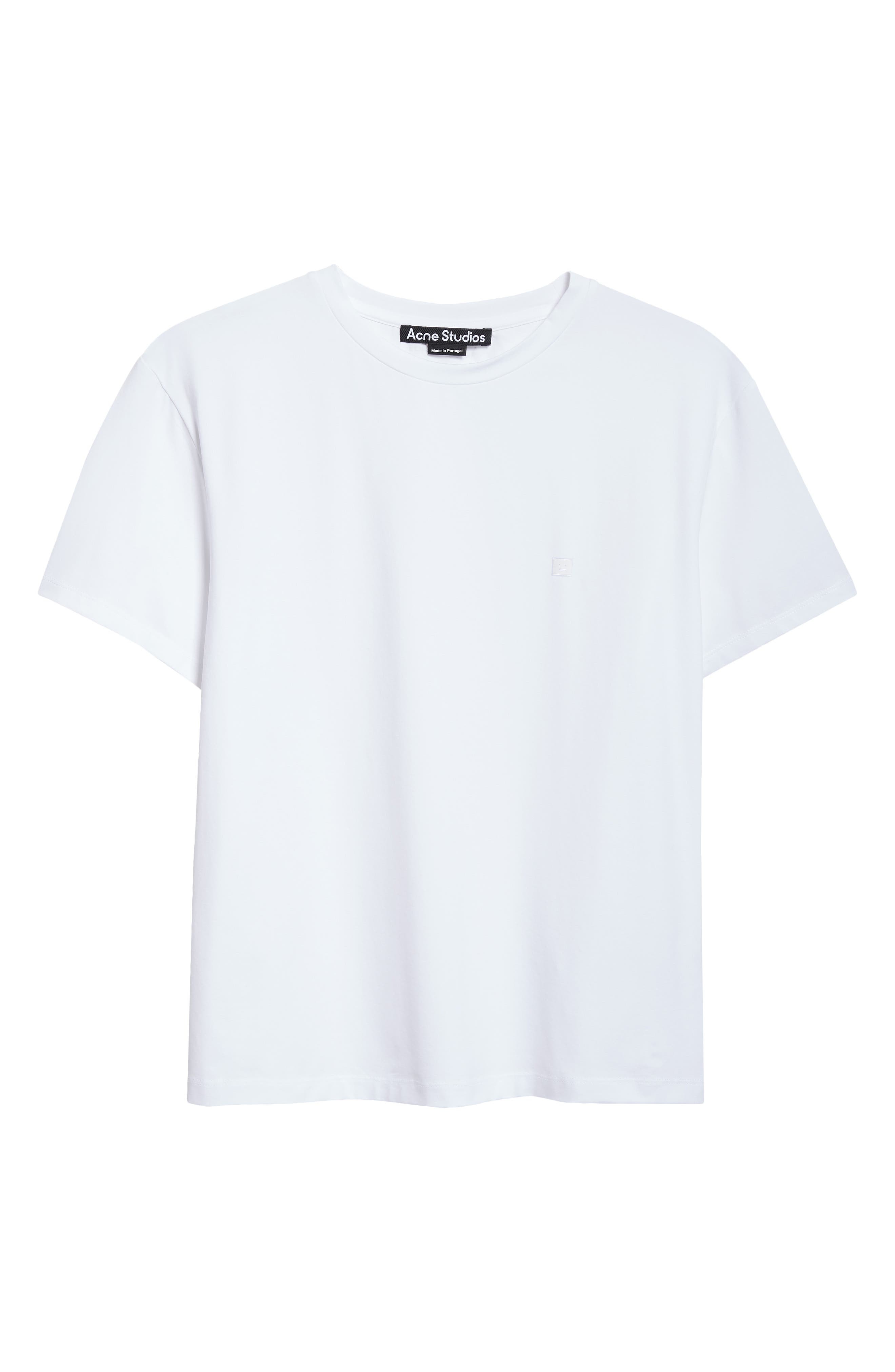 Acne Studios Eram U Face Patch T-Shirt in Optic White at Nordstrom - 5