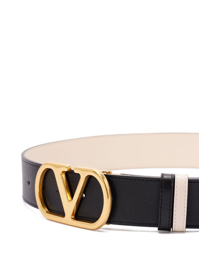Valentino VLogo leather belt outlook