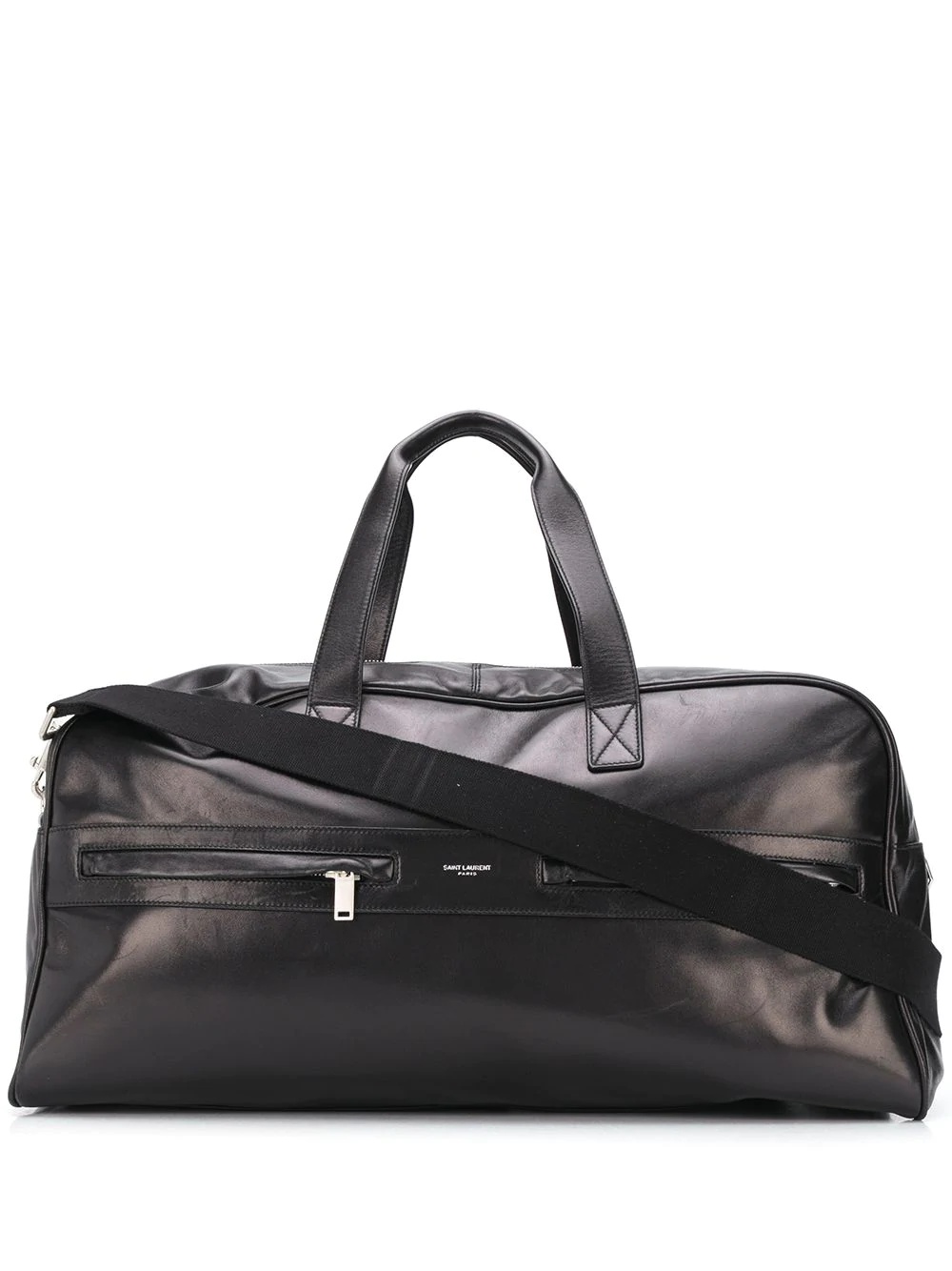 leather duffle bag - 1