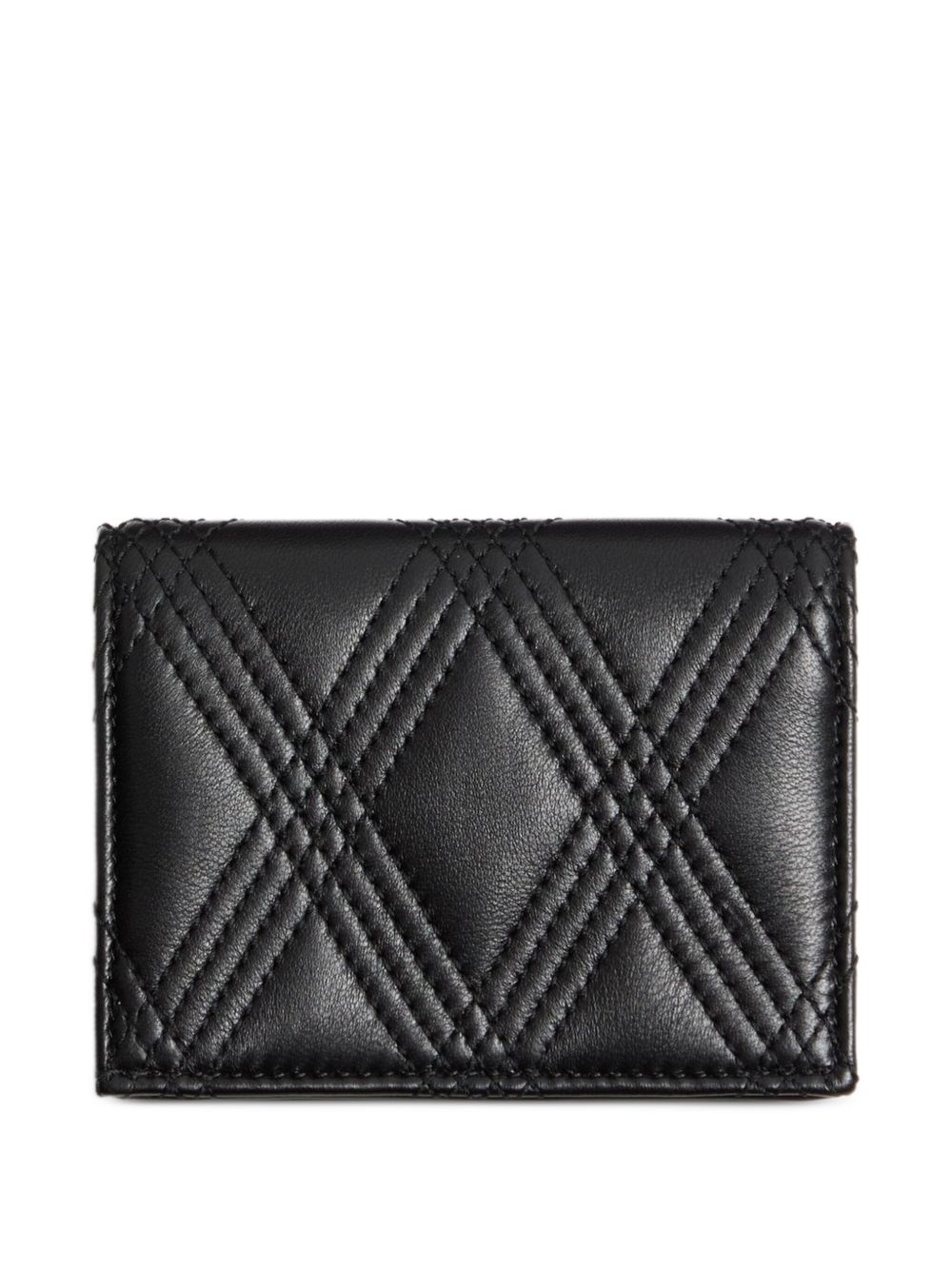 quilted leather cardholder - 2