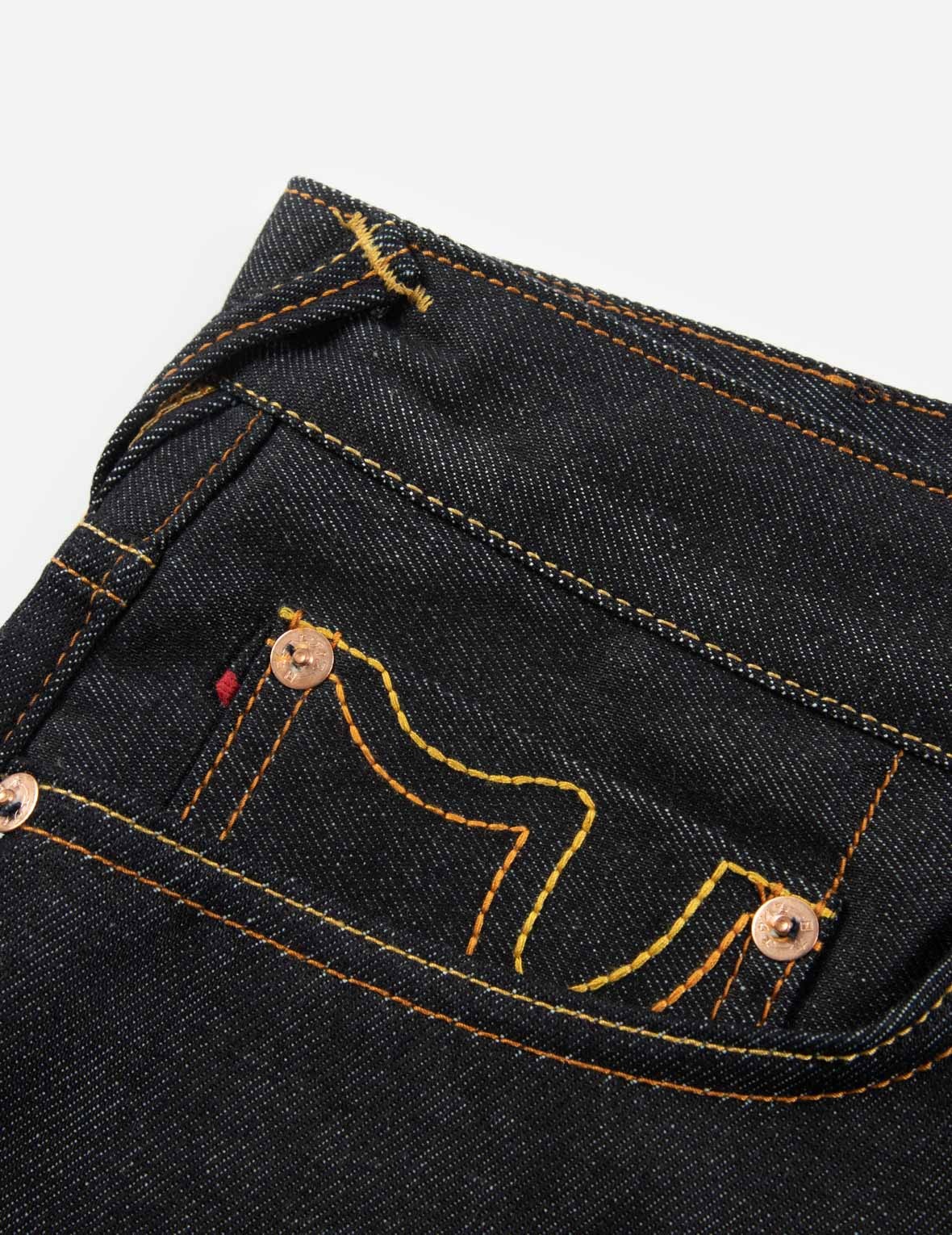 RAZER X EVISU DAICOCK PRINT WITH EMBROIDERY CARROT-FIT JEANS #2017 - 10