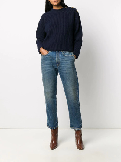 Ports 1961 crew neck knitted jumper outlook