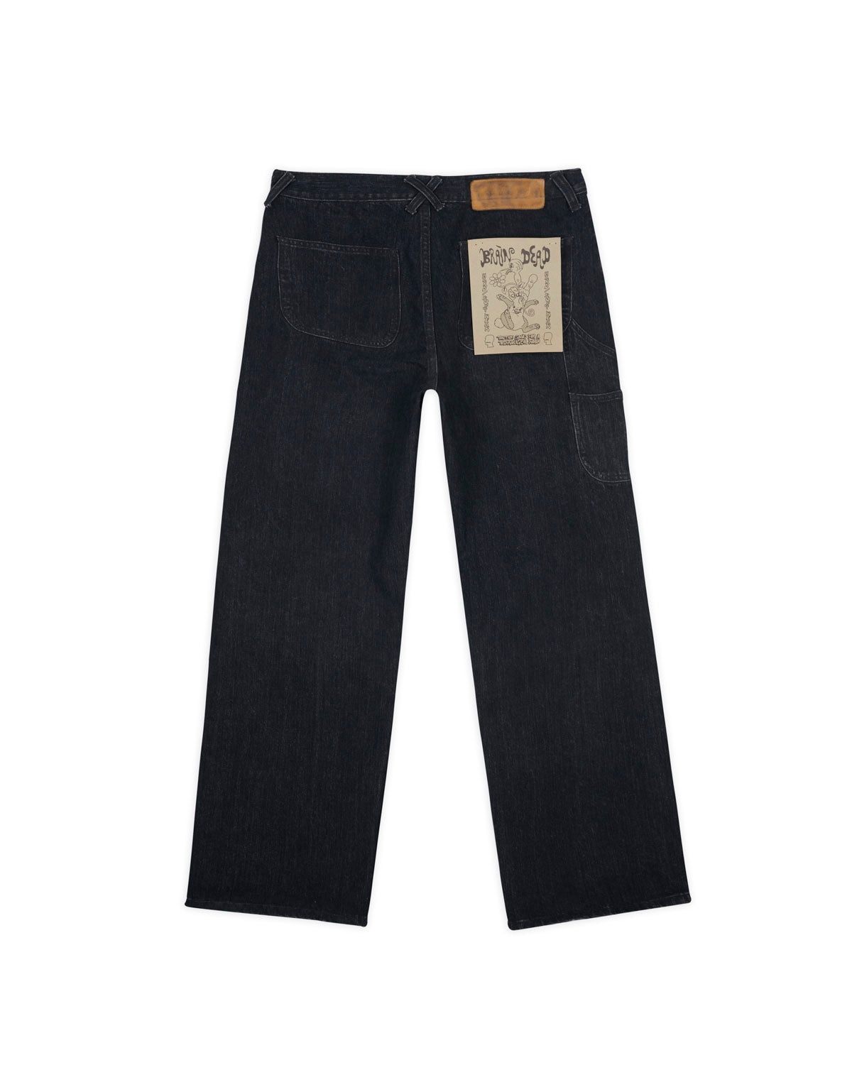 Type 02 13.2oz Selvedge Denim Pant - Washed Black - 3