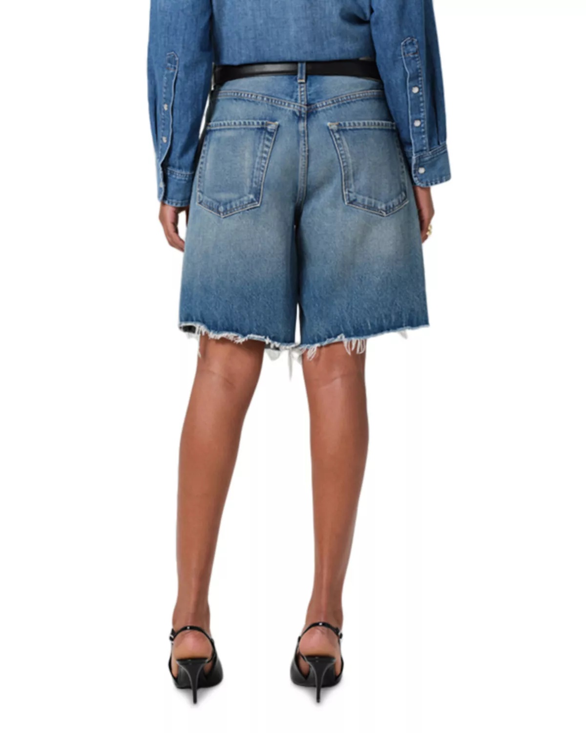 Ayla Denim Shorts - 7