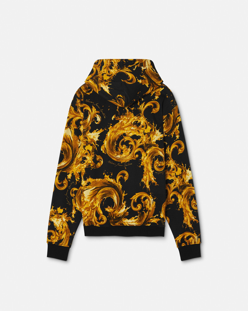 Printed Cotton-Jersey Zip Hoodie 3