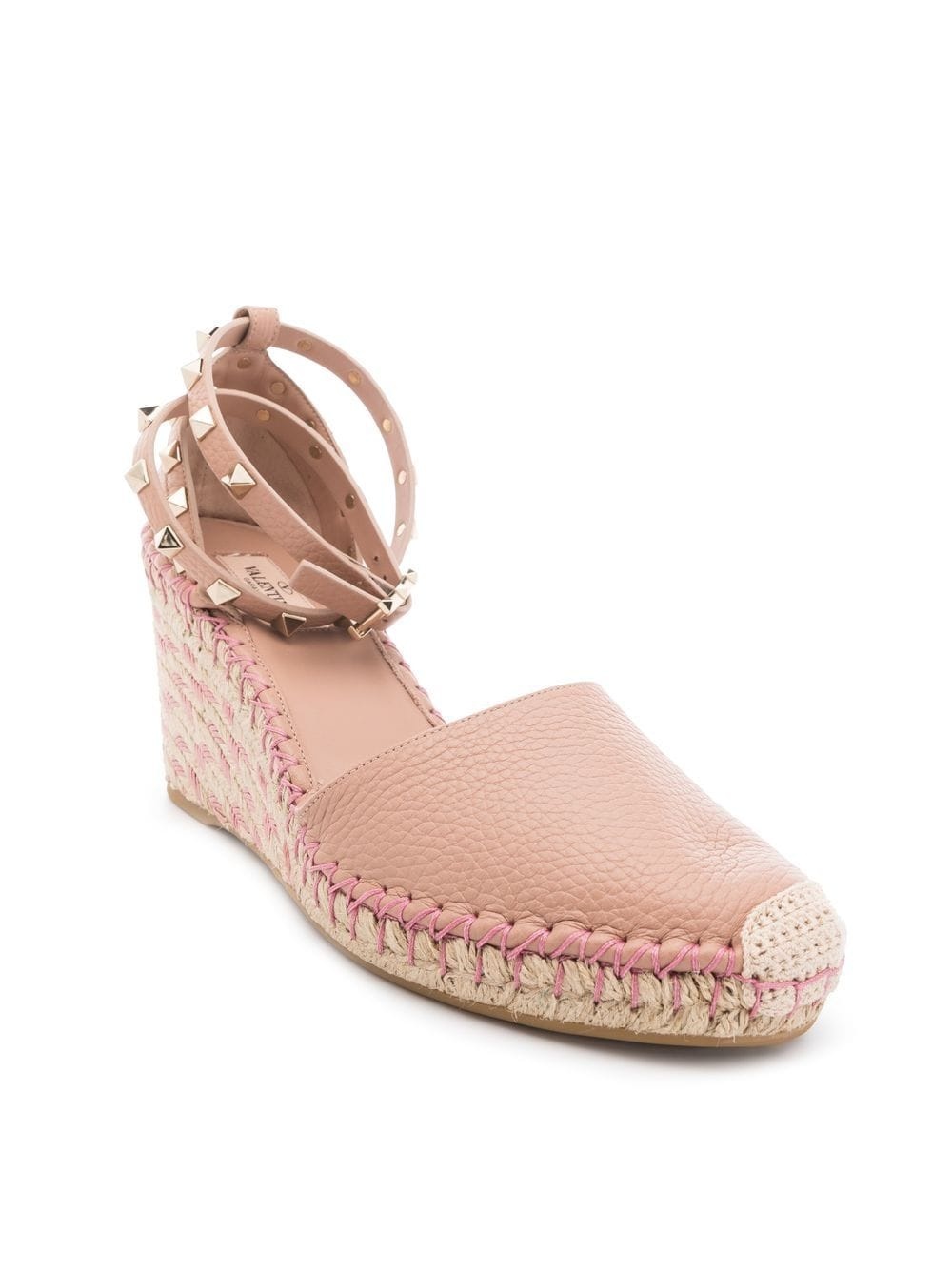 Rockstud 85mm wedge espadrilles - 2