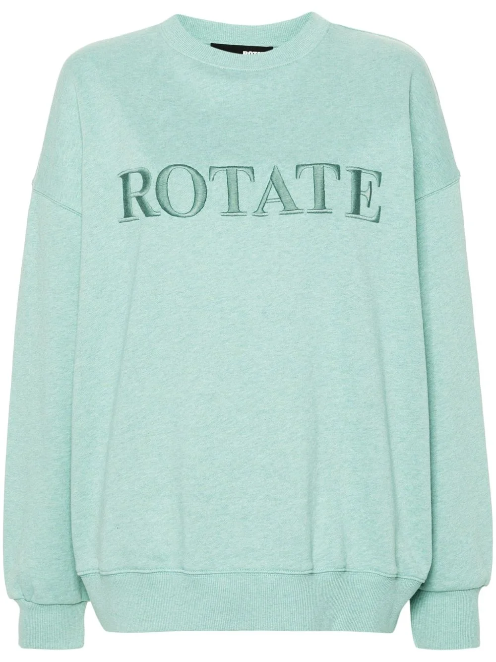 logo-embroidered sweatshirt - 1