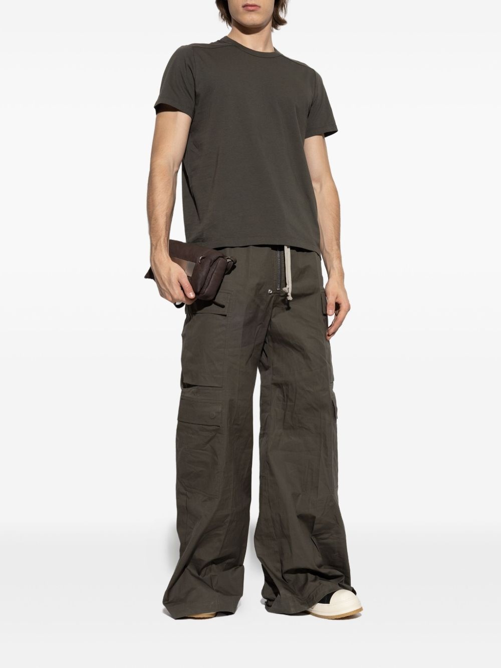 panelled short-sleeve T-shirt - 2