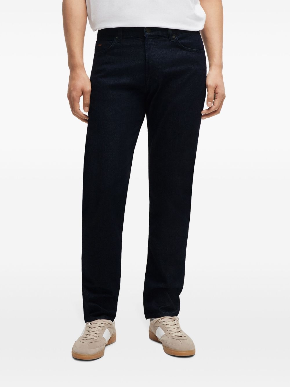 mid-rise slim-cut jeans - 3