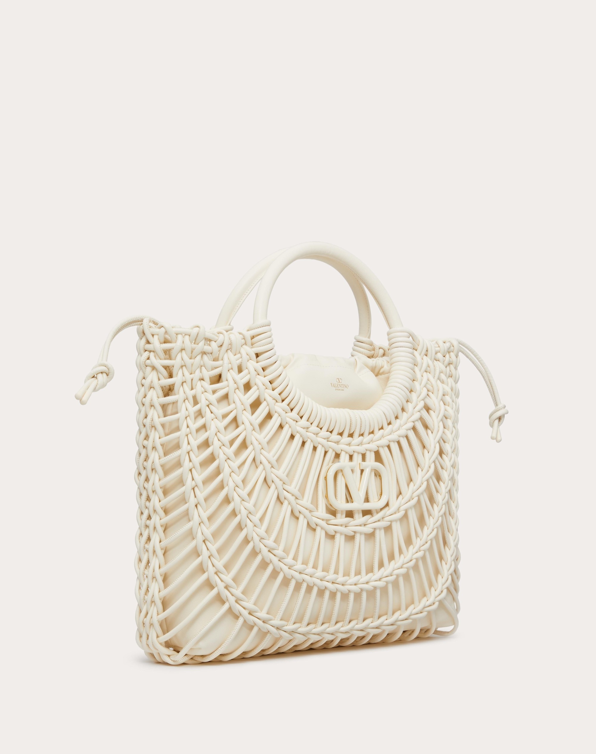 ALLKNOTS WOVEN LEATHER SHOPPER - 3