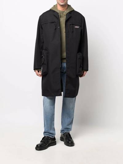 UNDERCOVER pouch pocket detailed coat outlook