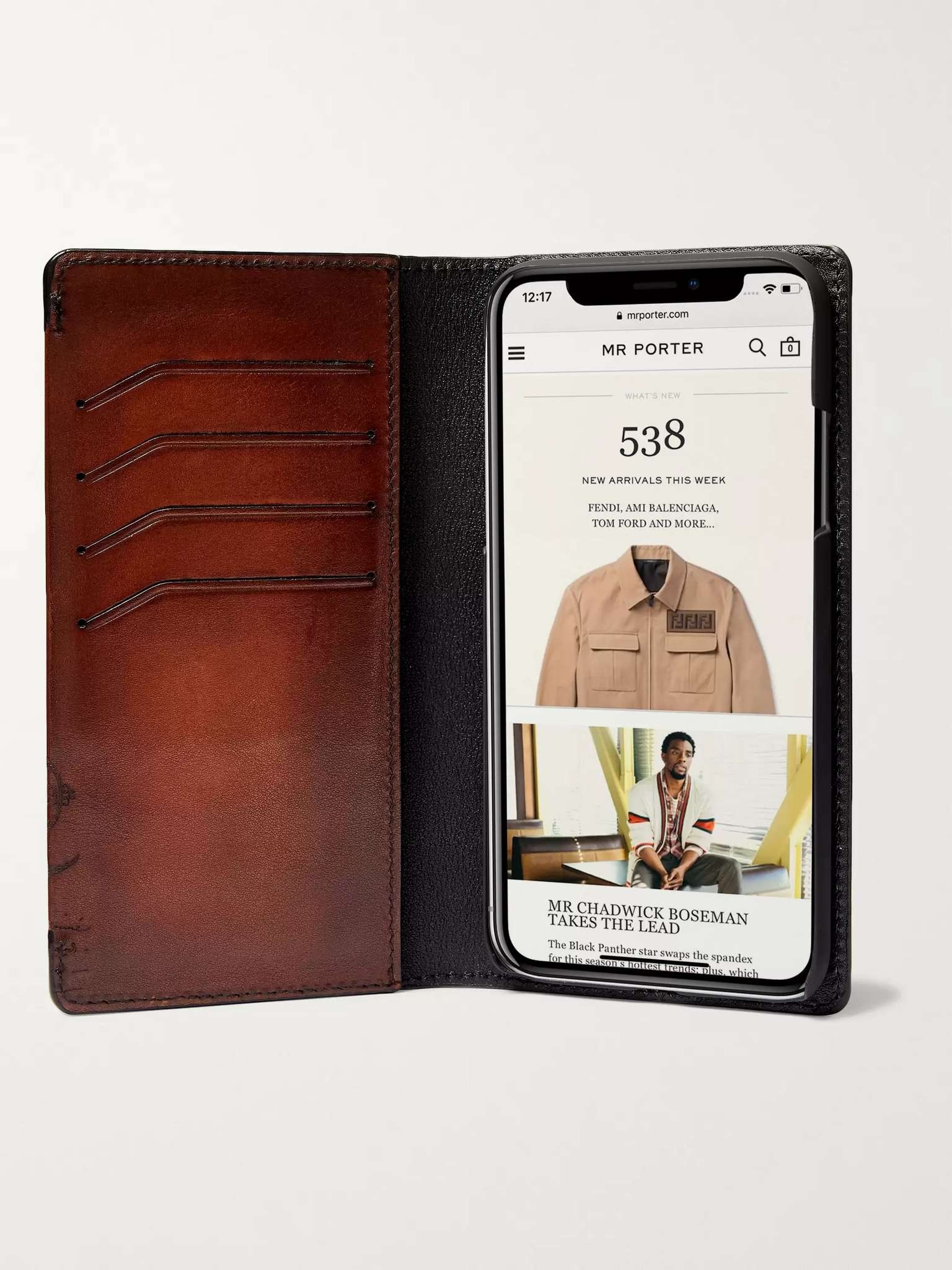 + Native Union Scritto Leather iPhone XS Case - 2