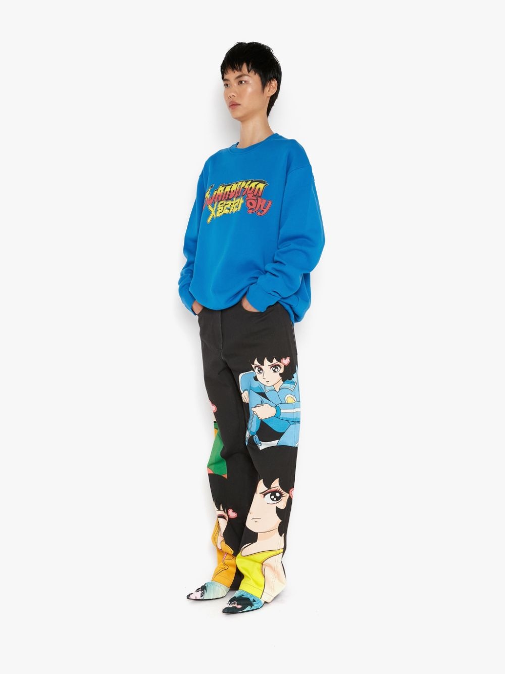 RUN HANY PRINT SWEATSHIRT - 3