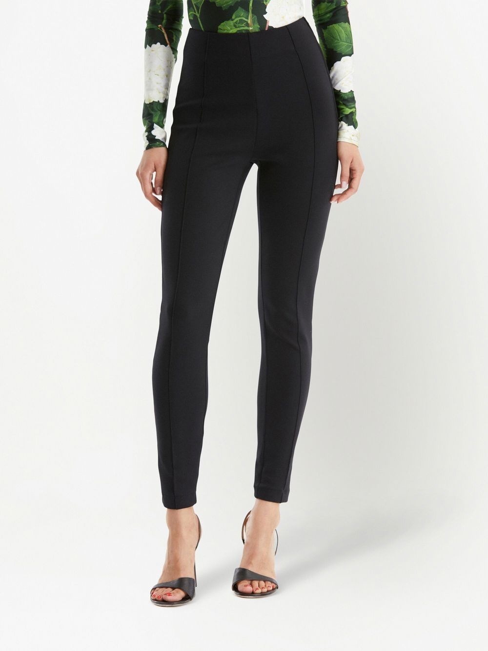 skinny high-wiasted trousers - 3