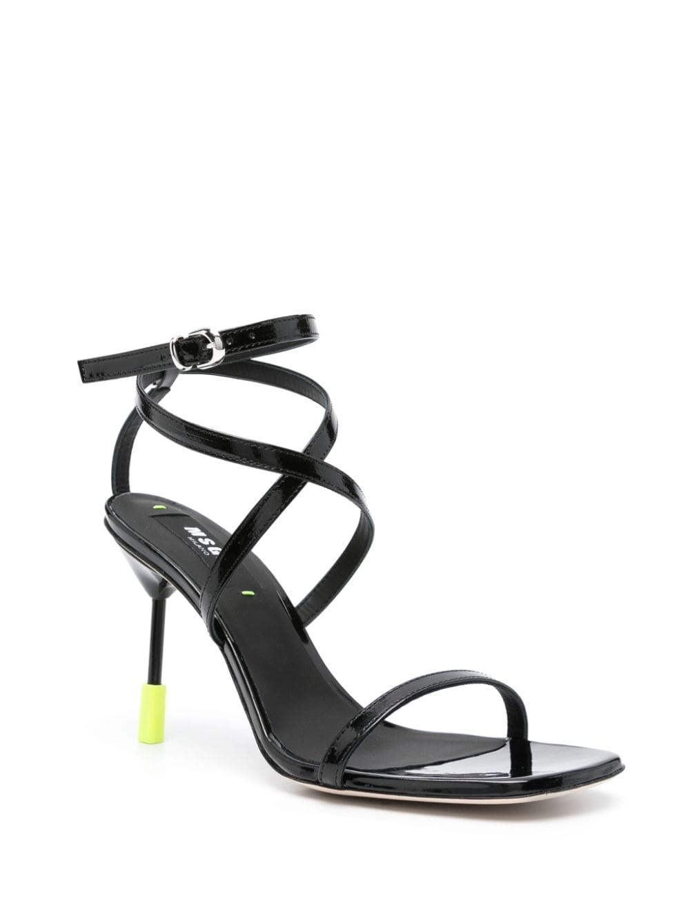 95mm leather sandals - 2