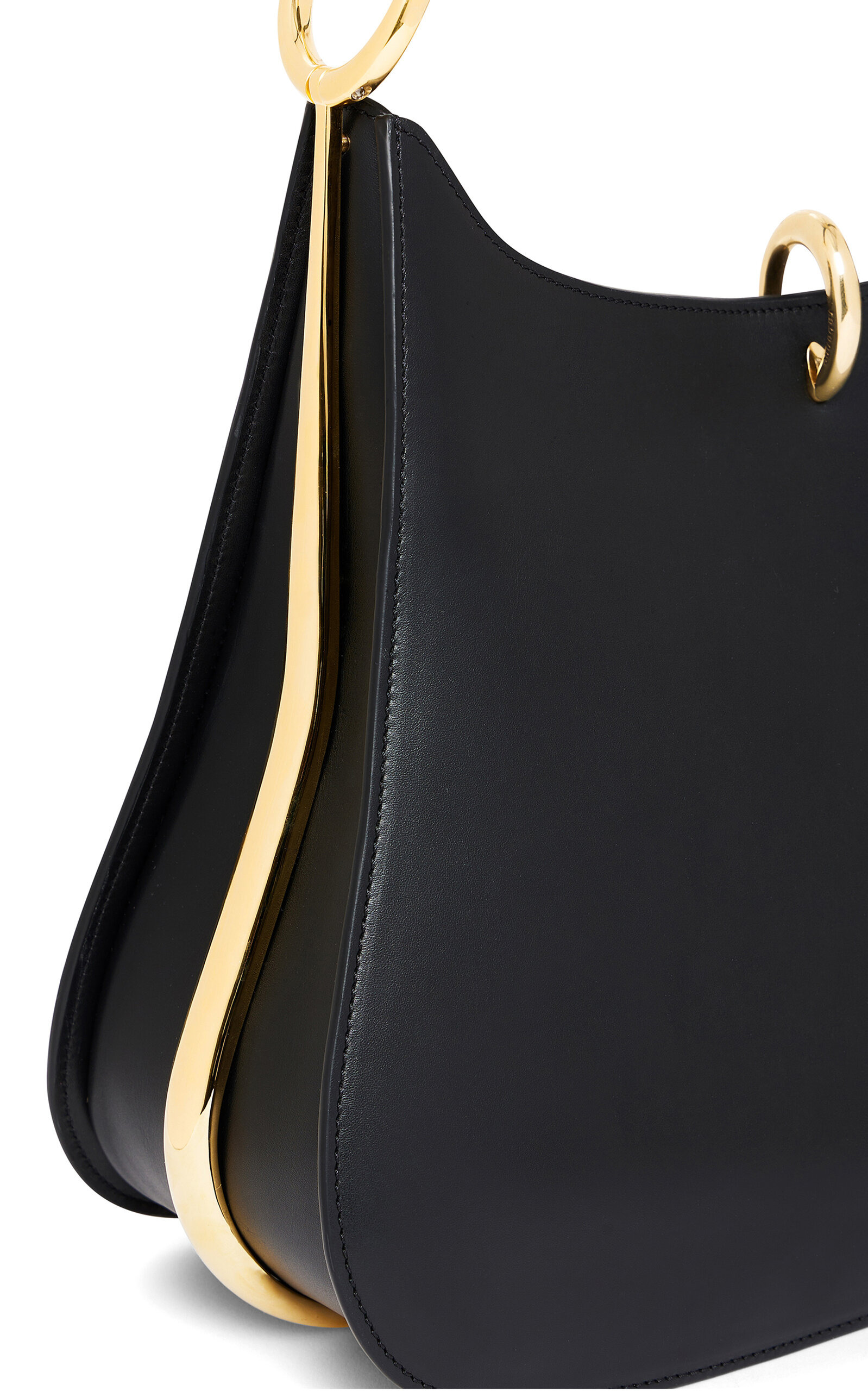 Ring Leather Bag black - 6