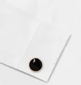 18-Karat Gold Onyx Cufflinks - 8