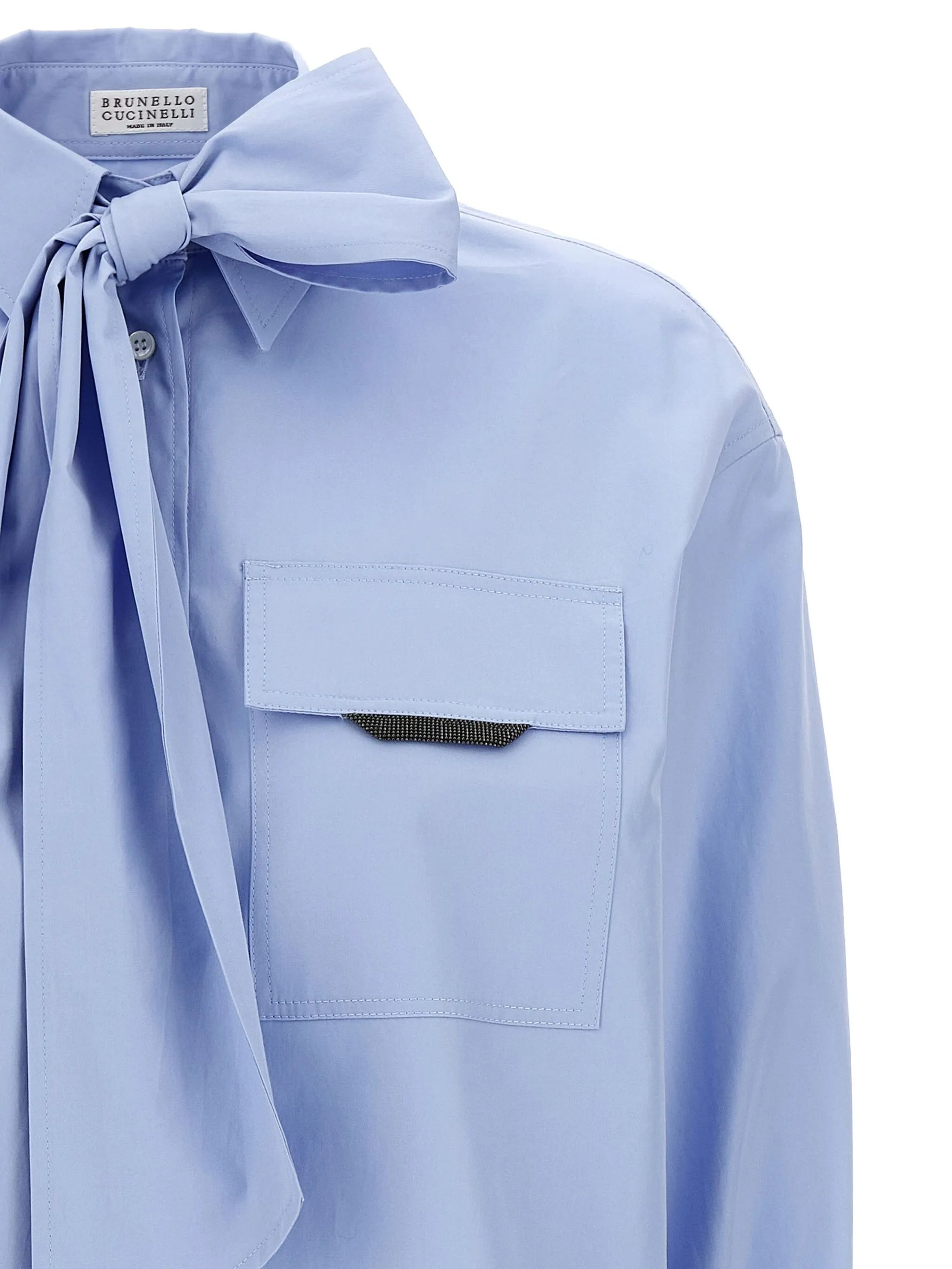 Brunello Cucinelli Monili-chain Shirt - 3