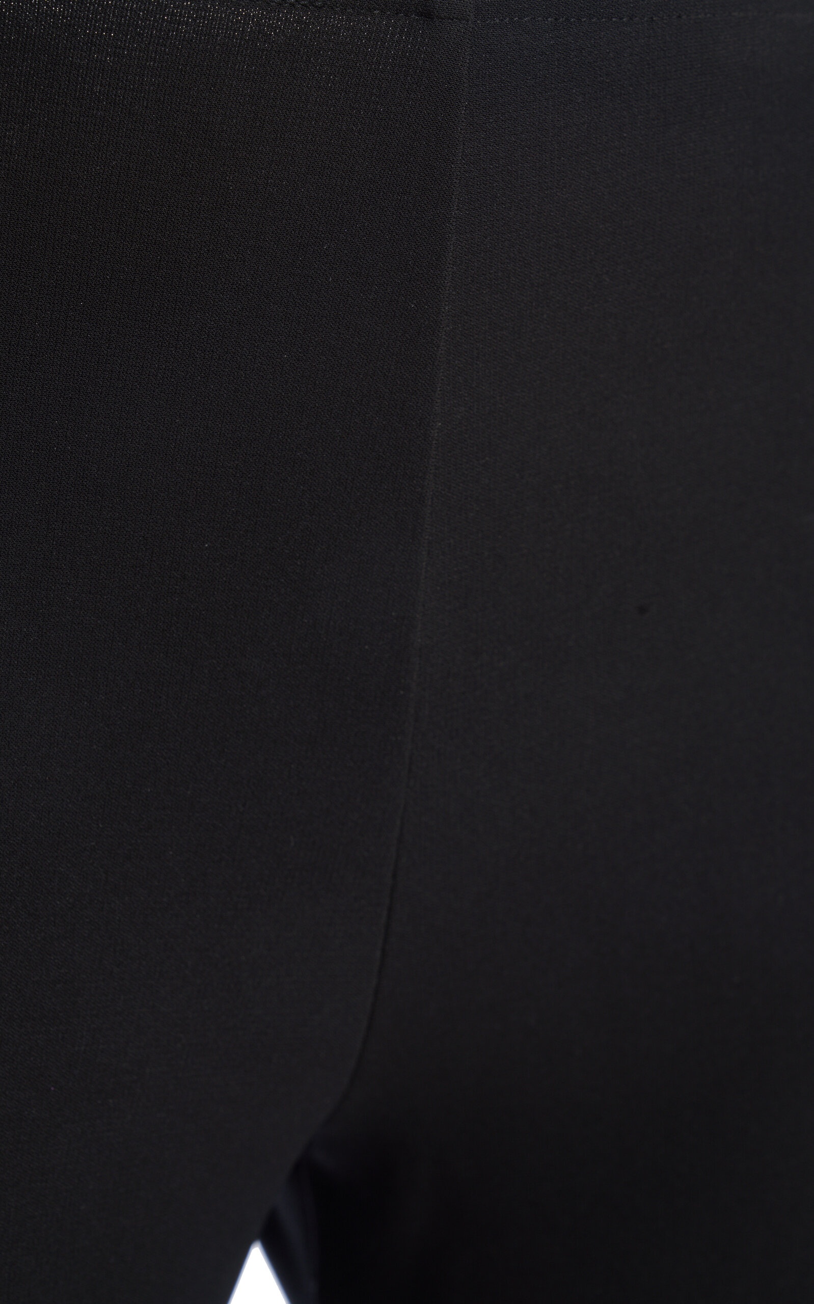 Cropped Flared Trousers black - 6