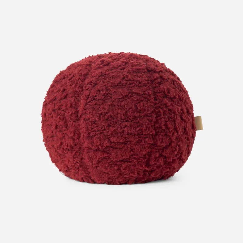 ® Shira Puff Pillow 14" Pillows in Coffee Berry - 1