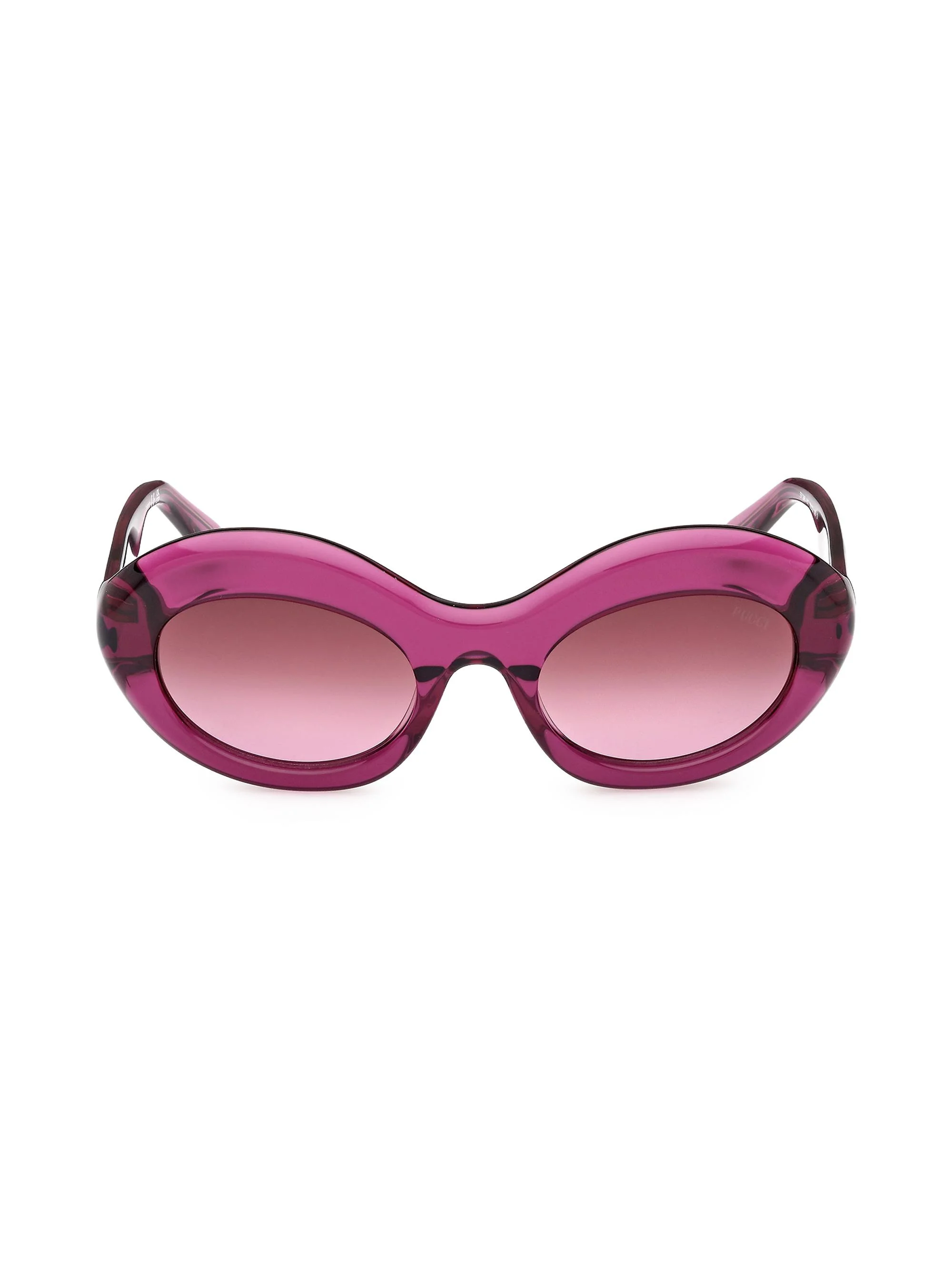 Women's 52MM Oval Sunglasses - Pink - 1