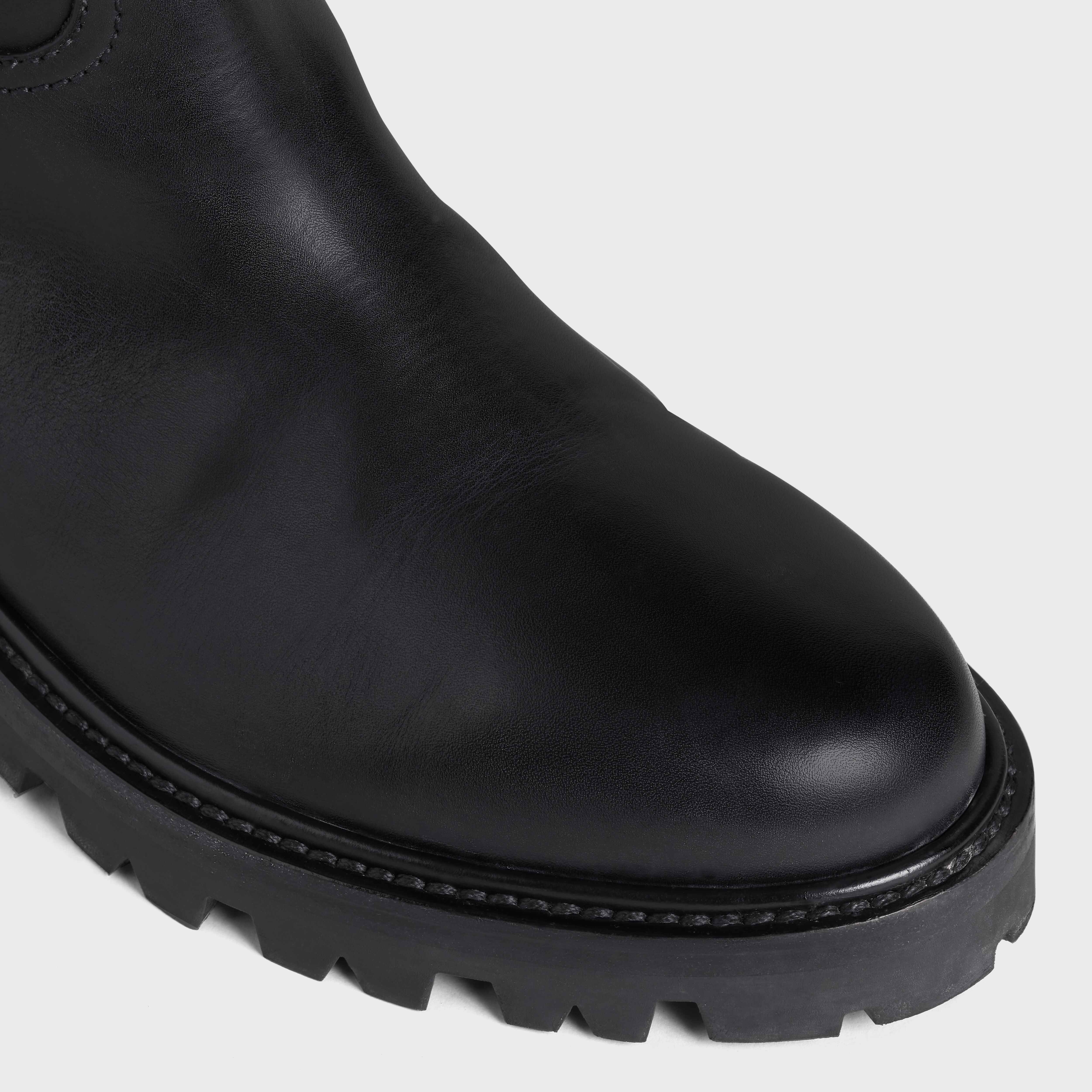 Margaret high boot with buckles in Calfskin - 4