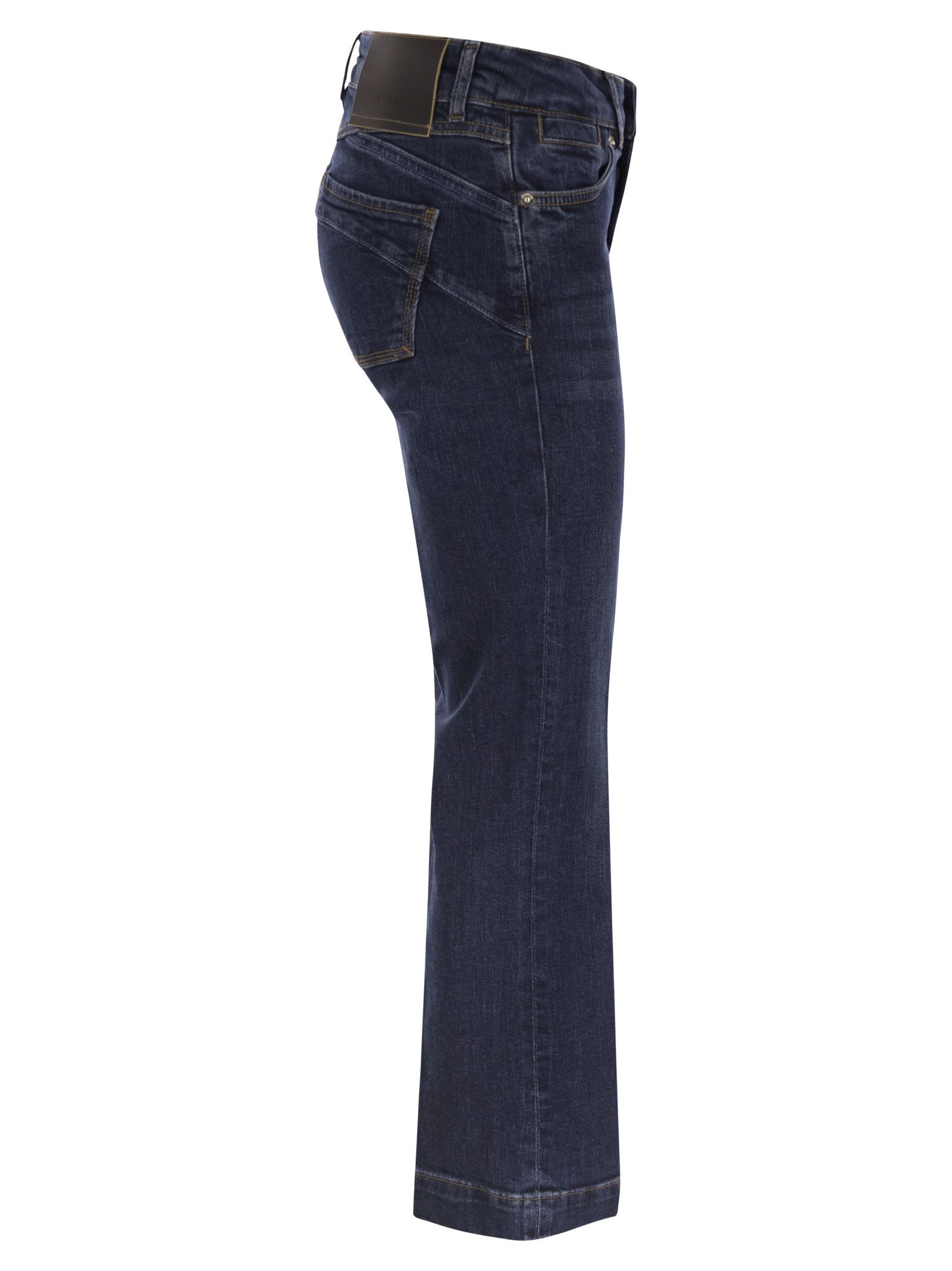Sportmax Women Umbria - Mini Flare Denim Trousers - 3