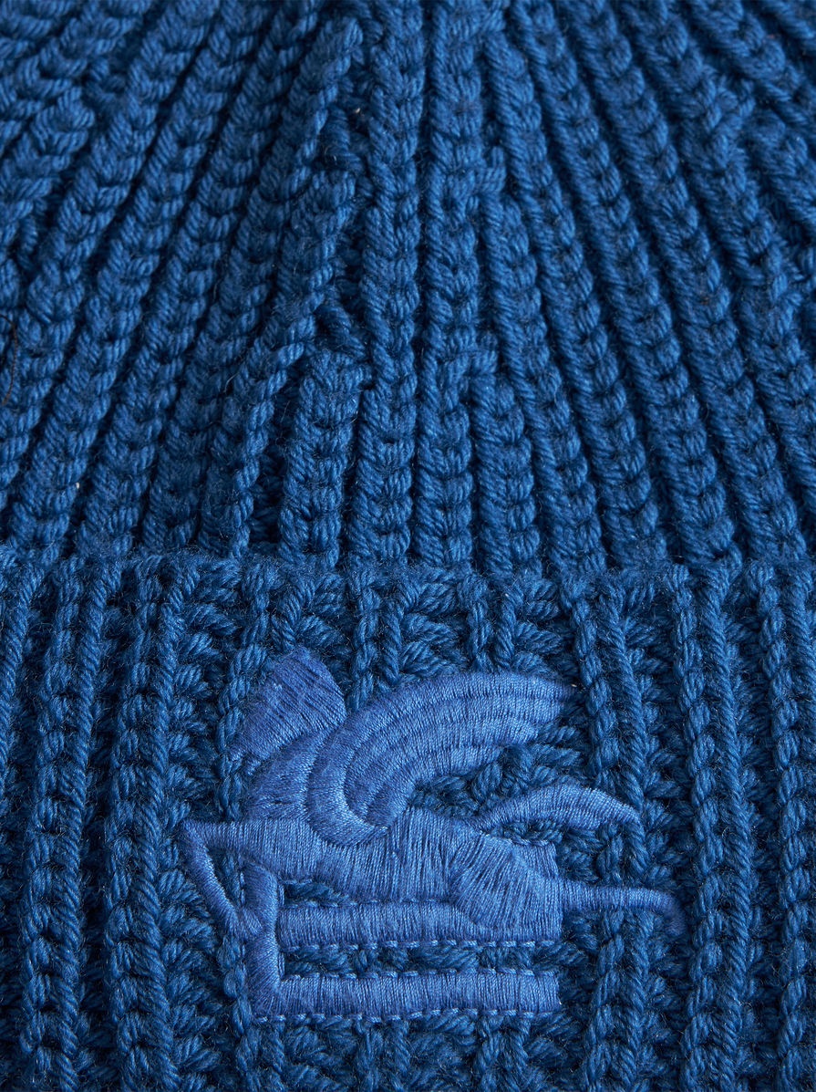 WOOL HAT WITH LOGO - 3