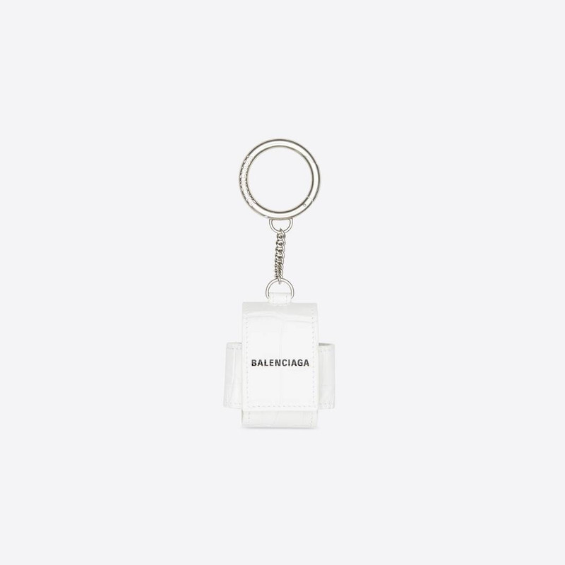 Men's Cash Earpods Holder in White 1