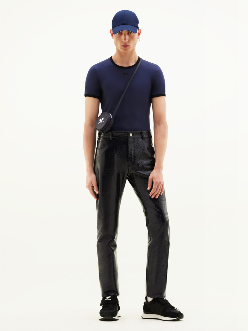 courrèges T-SHIRT BUMPY CONTRAST REEDITION outlook