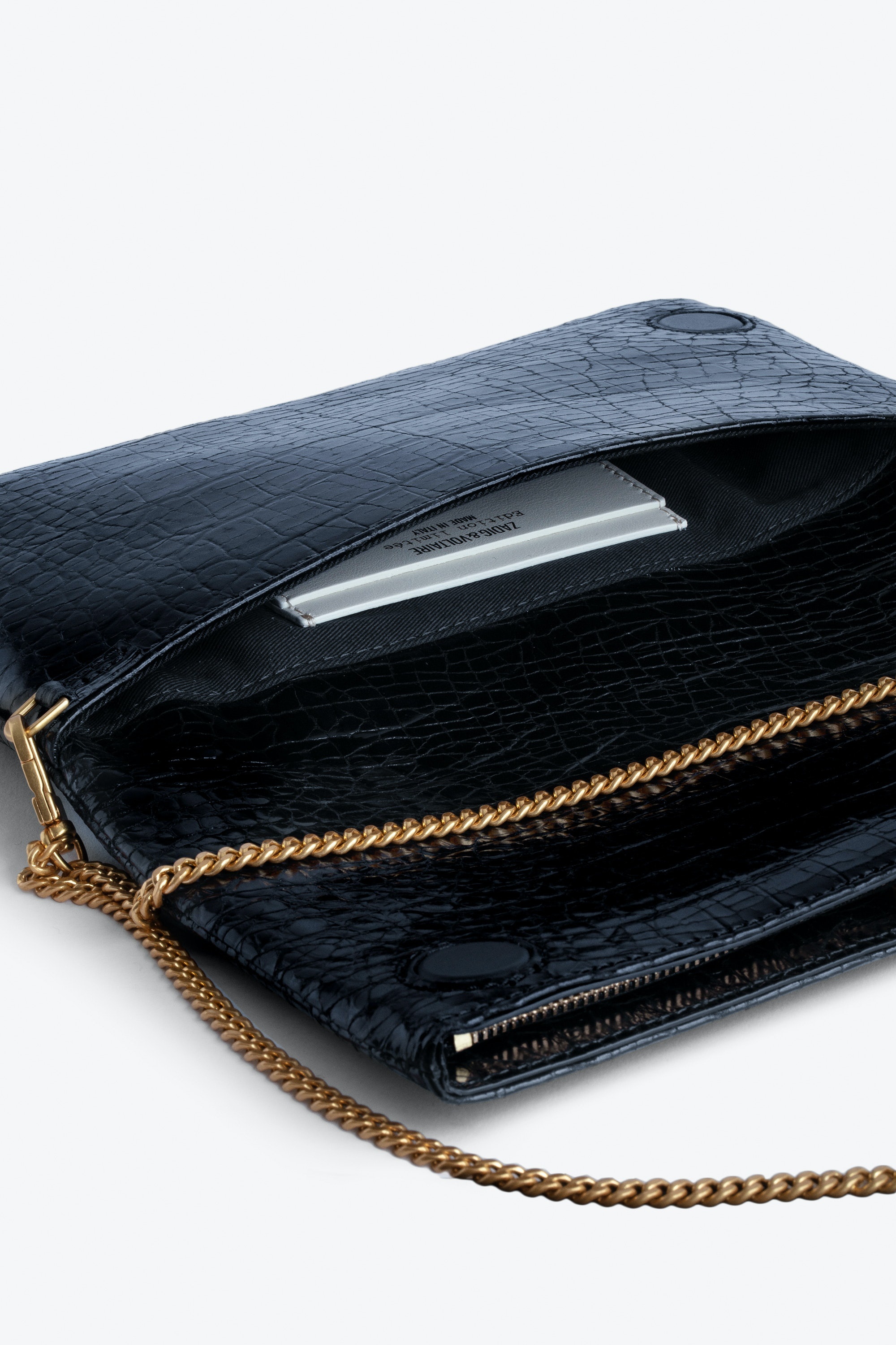 Rock Embossed Clutch - 4