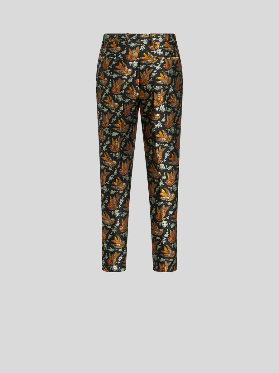 TAILORED JACQUARD TROUSERS - 5