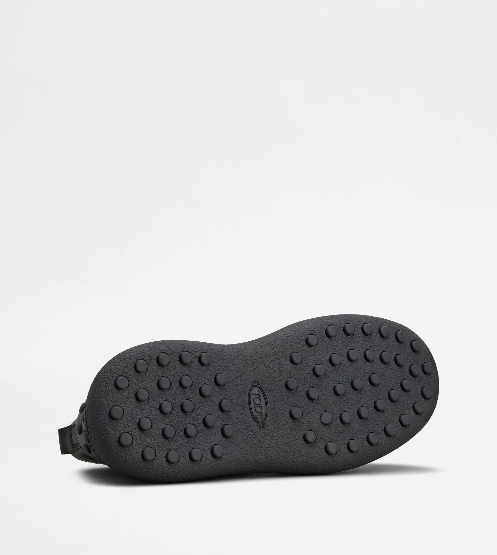 TOD'S W. G. DESERT BOOTS IN LEATHER - BLACK - 4